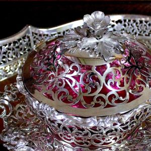 純銀バターディッシュ 1839年ロンドン