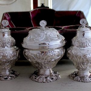 ジョージアンのティーキャディ