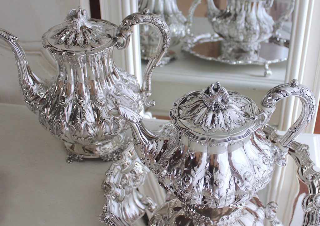 2羽の鳩のティーセット