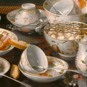 ティータイムの絵画