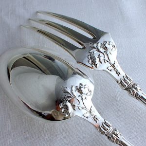 アンティークシルバー、細部の磨き方