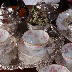 アビランド、カップ&ソーサー&トレー