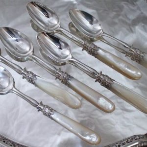 フランス19世紀950シルバーディナーセット、69ピース