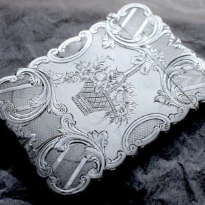 ビクトリアンシルバーのカードケース