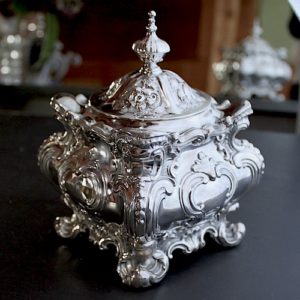 tea caddy rococo