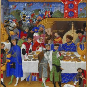 中世の神聖なる塩入れ