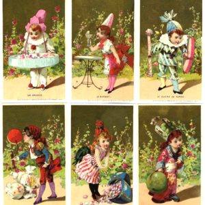 お菓子になった子供たち。