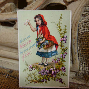 赤ずきん風ゆうびんやさん