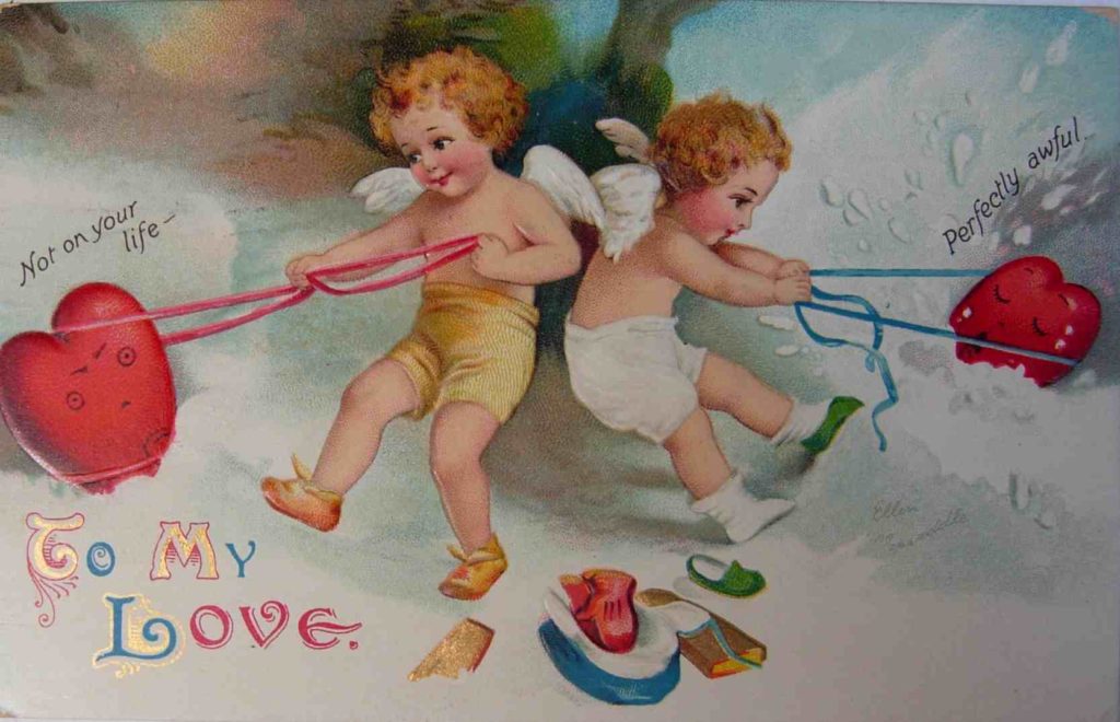 ヴァレンタインのカード