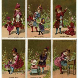 フランスクロモスカード6枚組