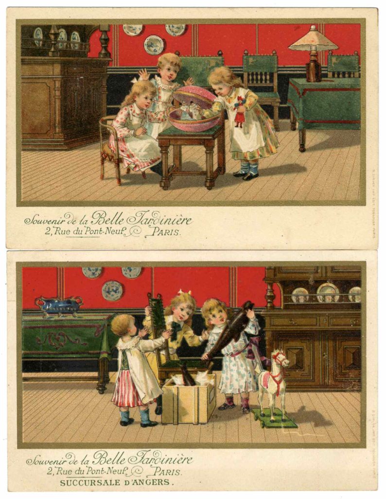 フランスで印刷された?ポストカード