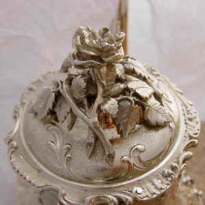 キャディスプーン，フレンチコーヒー、へスターのポット