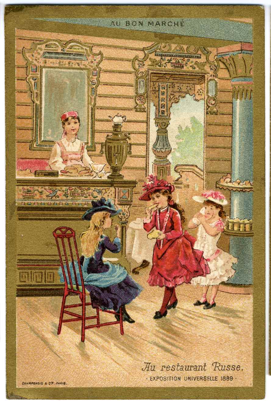 1889年パリ万博、ロシアレストラン