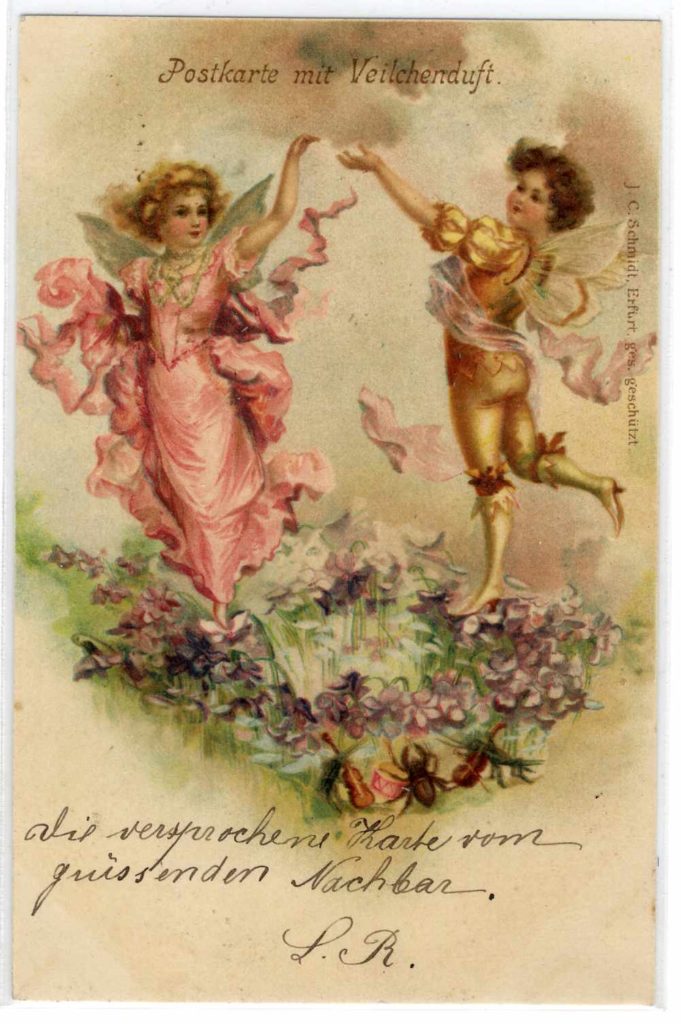 Clapsaddle妖精と虫の音楽