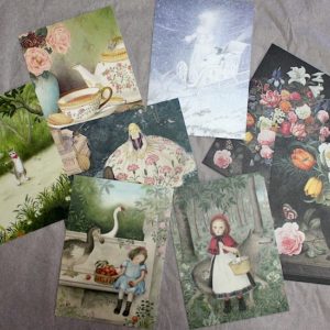 ポストカード、絵本、ステッカー