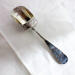 Sold、アゲートハンドルのキャディスプーン1905年