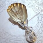 花のキャディスプーンHilliard&Thomason 1852年